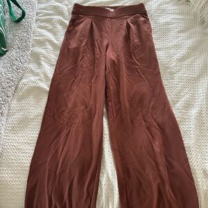 Max Studio Brown Wide Leg Pants